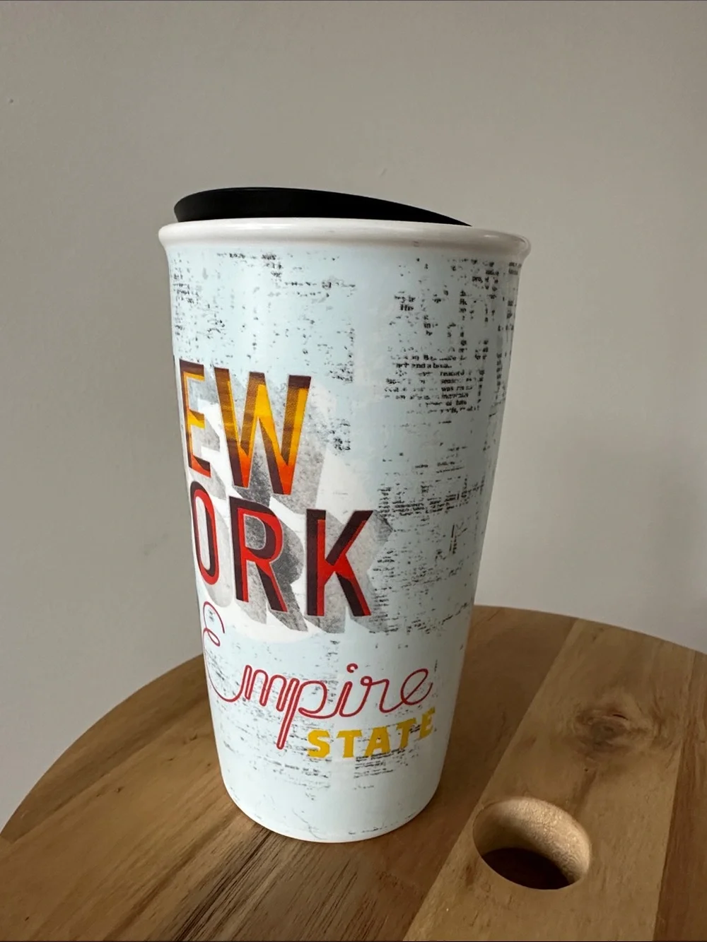 Starbucks 2016 Limited Edition New York Empire State Ceramic Tumbler